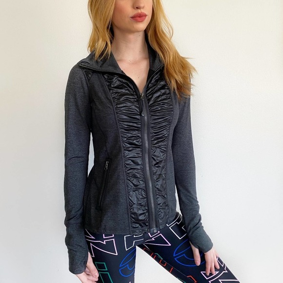 Zella Jackets & Blazers - Zella Fitted Zip up Jacket Small